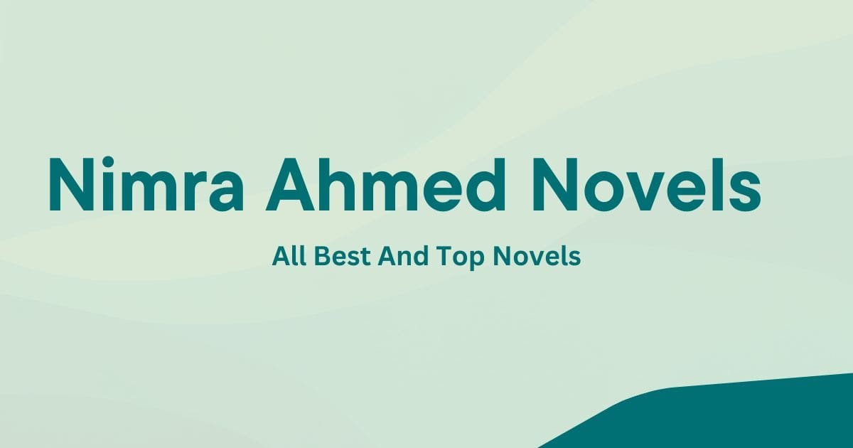 Nimra Ahmed Novels