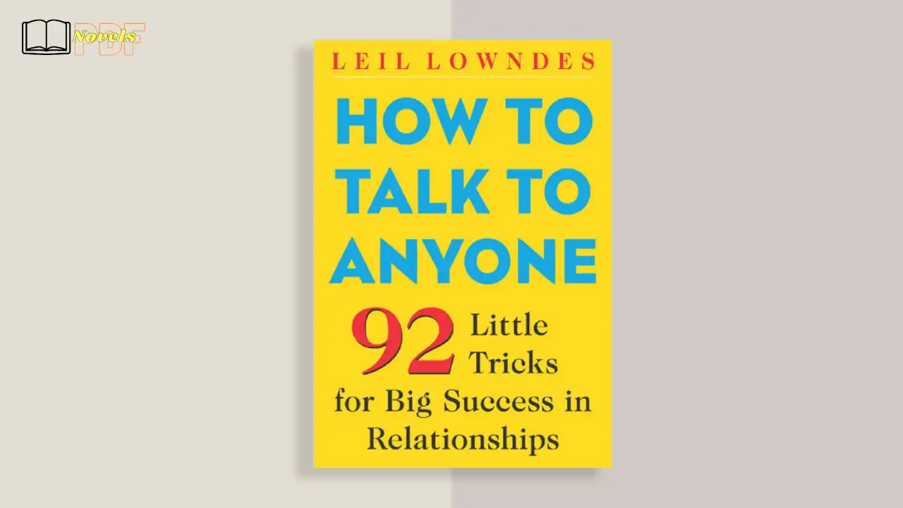 How to Talk to Anyone Book PDF